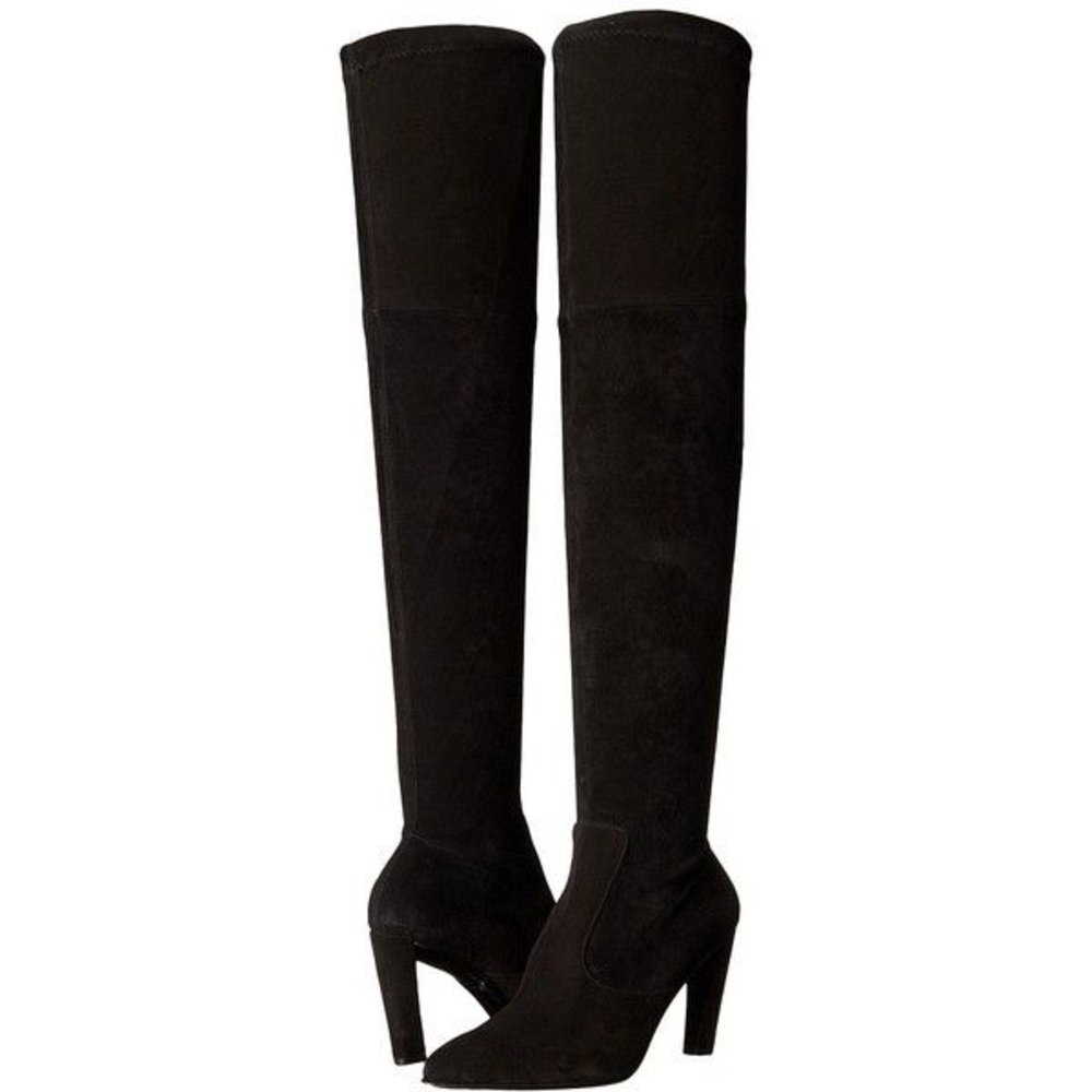 Robert Clergerie (black suede stretch) - Picture 2 of 8